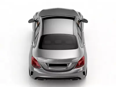 Mercedes-Benz C-Class 2015 3D model