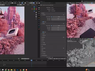 Fantasy land Disney land 3D model