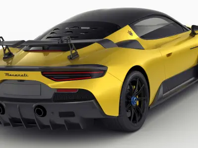 Maserati GT2 Stradale 2025 3D model