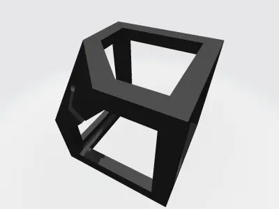 Chandelier Fanoos for ceiling and side table DIY Free 3D model