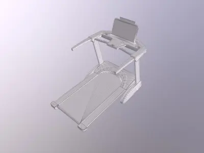 Treadmill 3D model purchase
