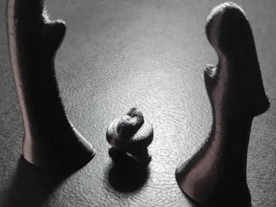 Holy Nativity Silhouette 3D print model