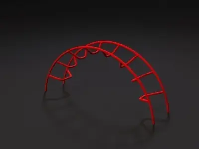 Sports complex 14 3D model