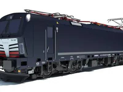 Siemens Vectron Locomotive MRCE 3D model