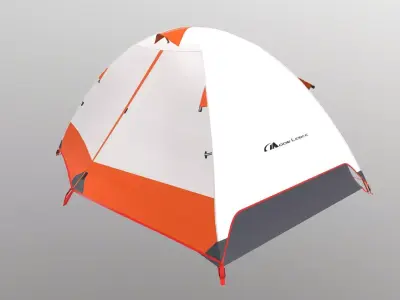 Hotbox Dome Tent 3D model