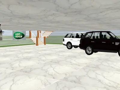 car Showroom  3D model