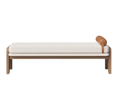 Conlen Accent Bench By Four Hands 3D model