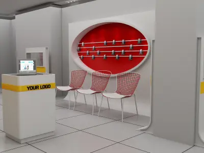  Interior Shop Market a561b 3D model