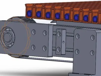 belt converyor 3D model