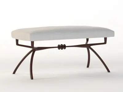 Atlante Bench by Alexandre Loge 3D model