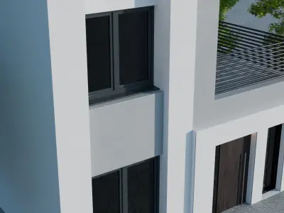 Modern villa 3D model