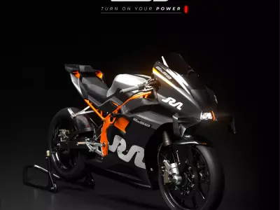 SRA e-SB Electric Sportbike 3D model