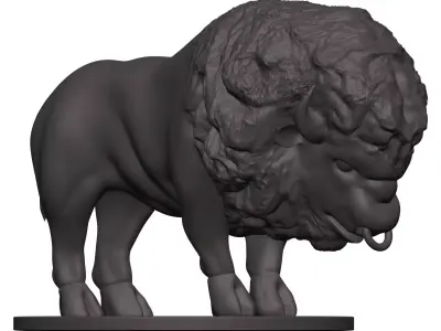 Bison 3D model