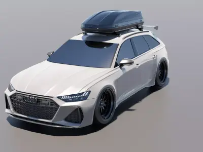 Audi RS6 Moifided EDITION 3D model