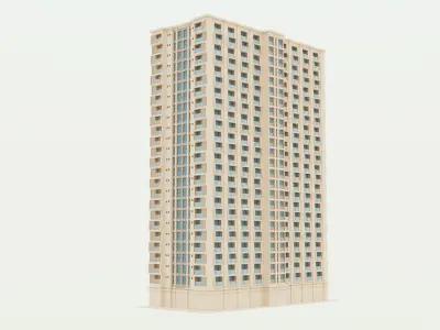 Hotel model2 3D model