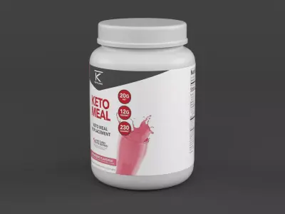 Protein Powder 3D model 23