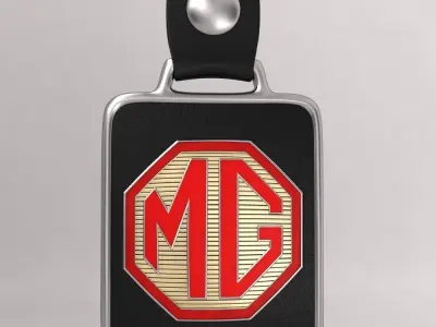 MG car logo keychain 3d model  3D model