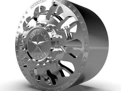 AMERICAN FORCE N10 COMMANDER DRW WHEEL 3D print model