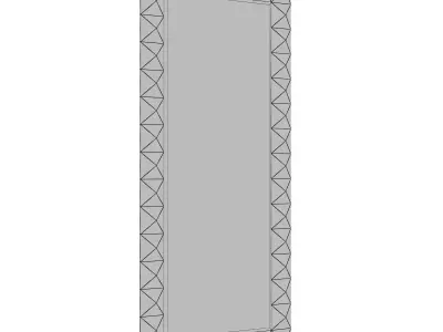 Axiom Floor Mirror 3D model