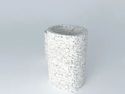 vaso granito granite vase Free 3D model