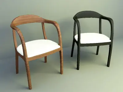 Exclusive High End Luxury Chairs 3D model