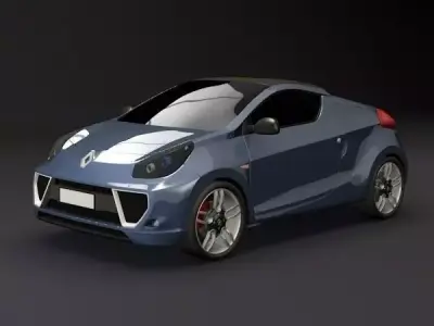 Renault Wind concept car 3D model