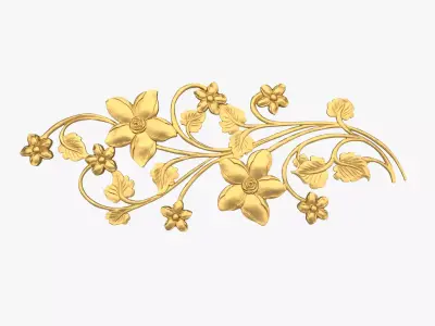 Classic decor ornament 236 3D model