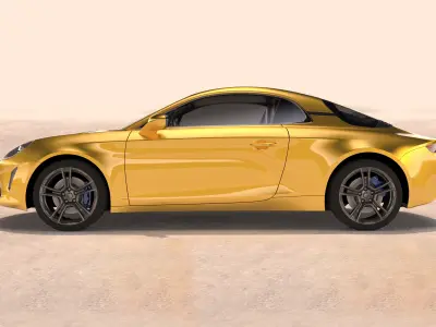 Generic Car 3D Model 3D model