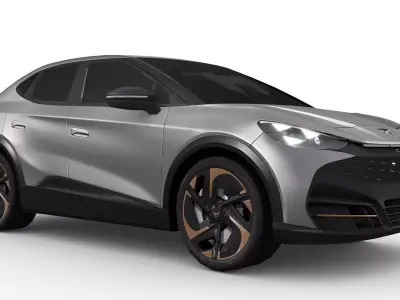 Cupra Tavascan 2024 Low-poly 3D model