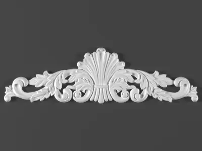 8 ornamental classic decoration 3d model kitbash vol 12 3D model