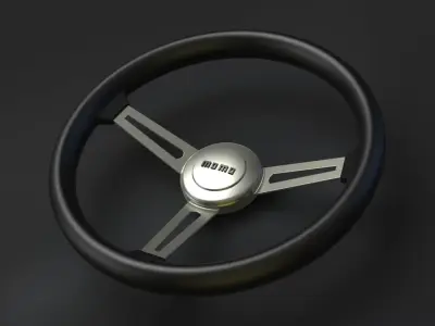 Steering Wheel 3D model