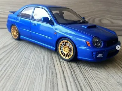 Autoart Subaru Bugeye Restoration Pack 3D print model