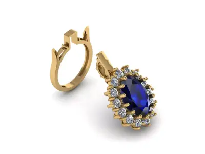 Ring Cum Pendant 3D print model