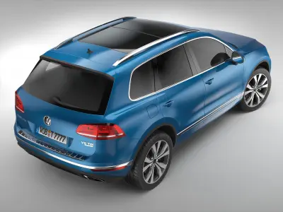 Volkswagen Touareg 2015 3D model