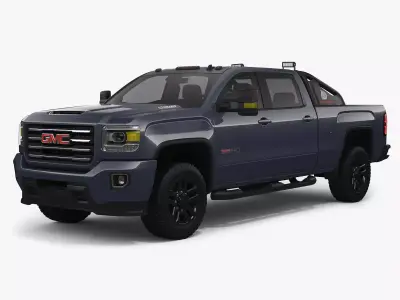 2018 GMC Sierra 2500HD All Terrain X 3D model