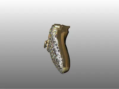 PS5 controller Model 3D 3D print model