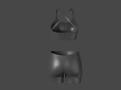 Sport Clothing Free 3D model