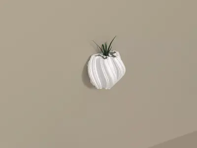 Planter clock 3D print model