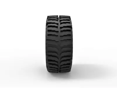 Offroad wheel for lifted trucks 3D print model