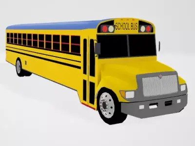 School Bus 3D model