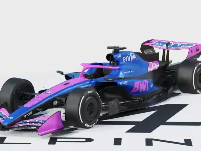 F1 Alpine A526 2026 3D model