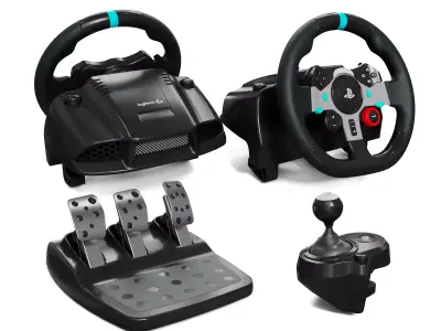  Car simulator 3D model
