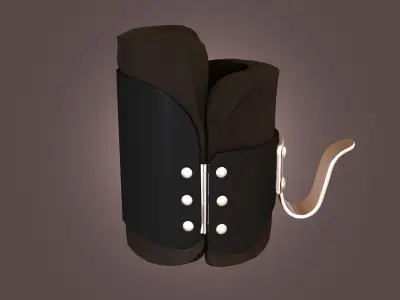 Gravity Boots Low-poly 3D model