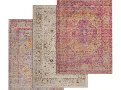 Rug Set 517 3D model