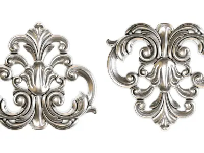 Classic carved 236 3D model