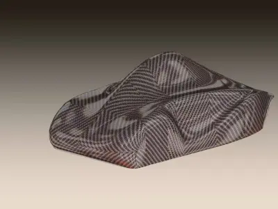 Urban Concept Car Body  3D model