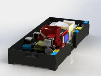 VARIABLE VOLUME PACKAGING MACHINE  3D print model