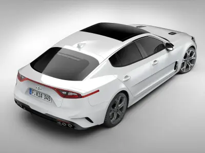 Kia Stinger GT 2018 3D model