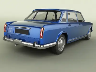 Austin 3-Litre 3D model