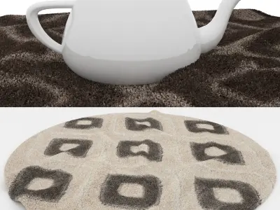 Rugs No 298 Low-poly 3D model